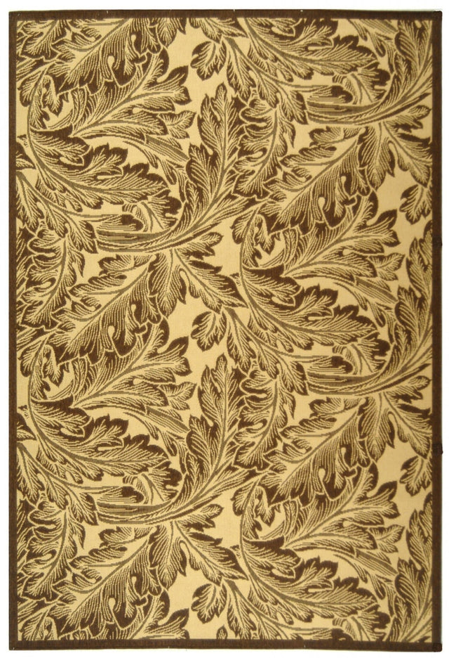 Safavieh Courtyard cy2996 - 3001 Natural / Brown Rugs - Safavieh - cy2996 - 3001 - 5r