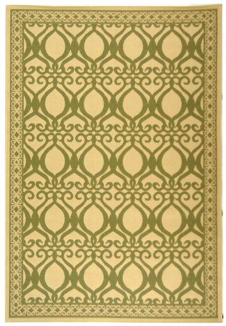 Safavieh Courtyard cy3040 - 1e01 Natural / Olive Rugs - Safavieh - cy3040 - 1e01 - 2