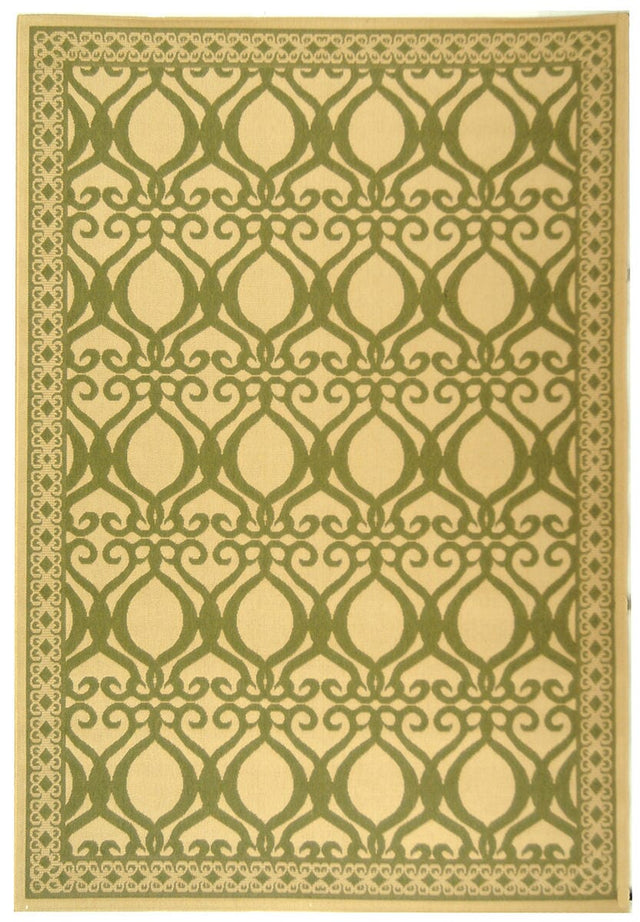 Safavieh Courtyard cy3040 - 1e01 Natural / Olive Rugs - Safavieh - cy3040 - 1e01 - 2