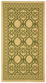 Safavieh Courtyard cy3040 - 1e01 Natural / Olive Rugs - Safavieh - cy3040 - 1e01 - 27