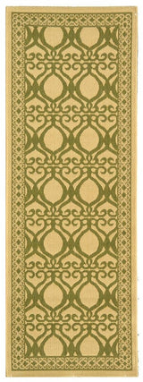 Safavieh Courtyard cy3040 - 1e01 Natural / Olive Rugs - Safavieh - cy3040 - 1e01 - 27
