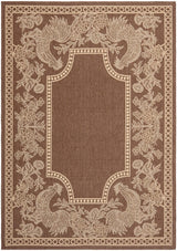Safavieh Courtyard Cy3305 - 3409 Chocolate / Natural Rugs - Safavieh - cy3305 - 3409 - 2