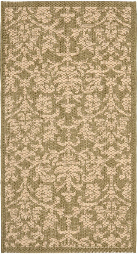 Safavieh Courtyard cy3416 - 1e06 Olive / Natural Rugs - Safavieh - cy3416 - 1e06 - 2