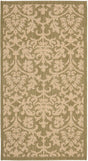 Safavieh Courtyard cy3416 - 1e06 Olive / Natural Rugs - Safavieh - cy3416 - 1e06 - 2