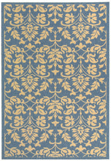 Safavieh Courtyard cy3416 - 3103 Blue / Natural Rugs - Safavieh - cy3416 - 3103 - 2