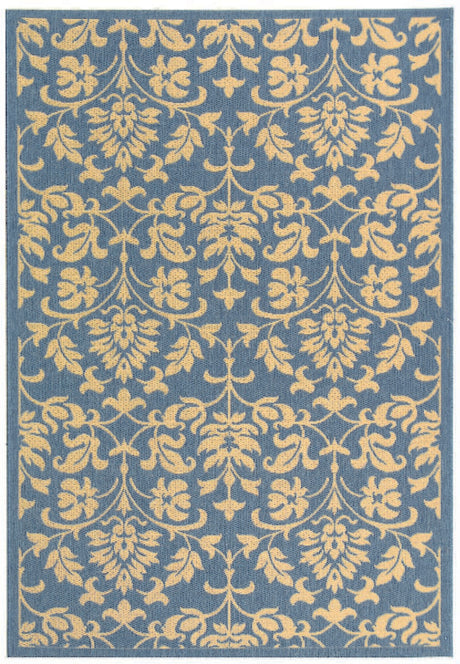 Safavieh Courtyard cy3416 - 3103 Blue / Natural Rugs - Safavieh - cy3416 - 3103 - 2