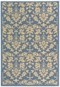 Safavieh Courtyard cy3416 - 3103 Blue / Natural Rugs - Safavieh - cy3416 - 3103 - 2