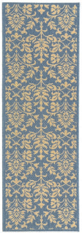 Safavieh Courtyard cy3416 - 3103 Blue / Natural Rugs - Safavieh - cy3416 - 3103 - 27