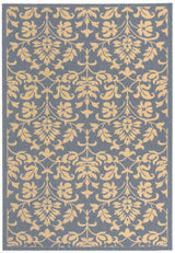 Safavieh Courtyard cy3416 - 3103 Blue / Natural Rugs - Safavieh - cy3416 - 3103 - 27