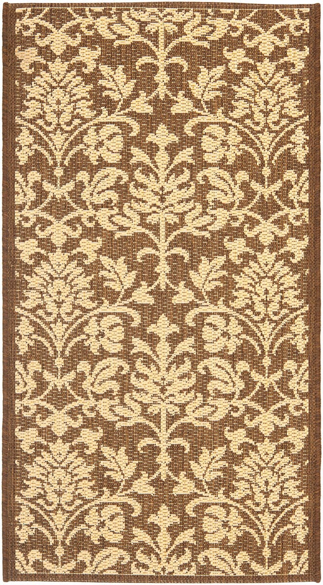 Safavieh Courtyard cy3416 - 3409 Chocolate / Natural Rugs - Safavieh - cy3416 - 3409 - 7r