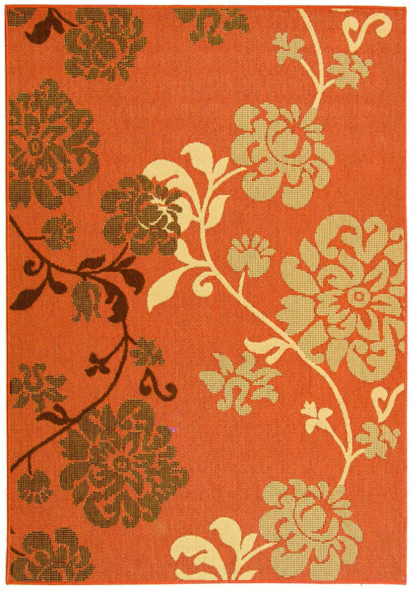 Safavieh Courtyard Cy4027C Terra Natural / Brown Rugs - Safavieh - cy4027c - 2