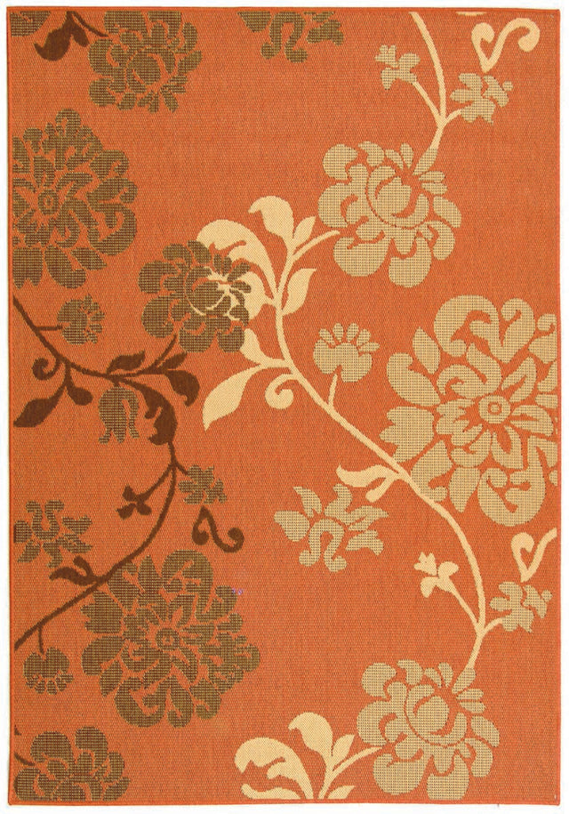 Safavieh Courtyard Cy4027C Terra Natural / Brown Rugs - Safavieh - cy4027c - 2
