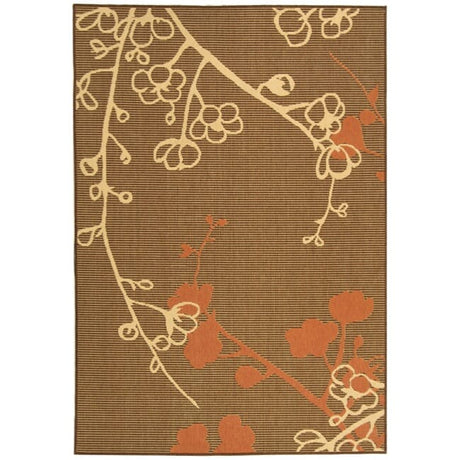 Safavieh Courtyard Cy4038C Brown Natural / Terracotta Rugs - Safavieh - cy4038c - 27