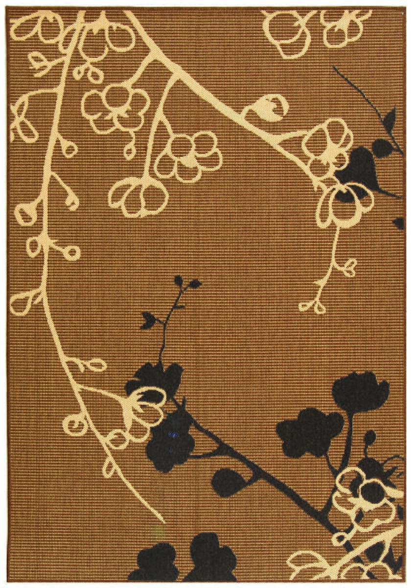 Safavieh Courtyard cy4038d Brown Natural / Black Rugs - Safavieh - cy4038d - 27