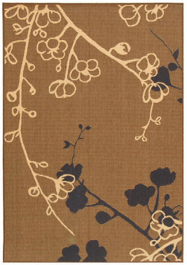 Safavieh Courtyard cy4038d Brown Natural / Black Rugs - Safavieh - cy4038d - 27