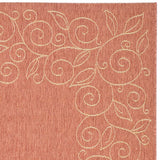Safavieh Courtyard cy5139a Rust / Sand Rugs - Safavieh - cy5139a - 3