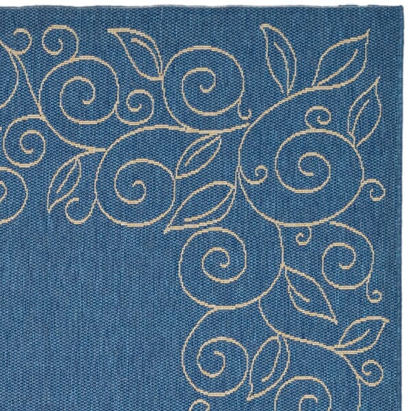 Safavieh Courtyard cy5139c Blue / Ivory Rugs - Safavieh - cy5139c - 2