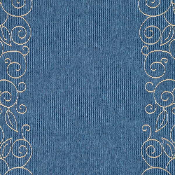 Safavieh Courtyard cy5139c Blue / Ivory Rugs - Safavieh - cy5139c - 2