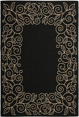 Safavieh Courtyard cy5139d Black / Sand Rugs - Safavieh - cy5139d - 2