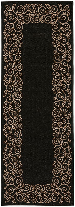 Safavieh Courtyard cy5139d Black / Sand Rugs - Safavieh - cy5139d - 38