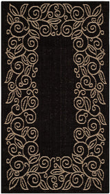 Safavieh Courtyard cy5139d Black / Sand Rugs - Safavieh - cy5139d - 7r