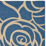 Safavieh Courtyard Cy5141C Blue / Beige Rugs - Safavieh - cy5141c - 2