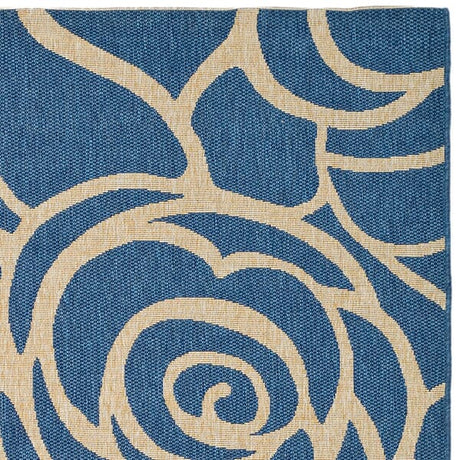 Safavieh Courtyard Cy5141C Blue / Beige Rugs - Safavieh - cy5141c - 2