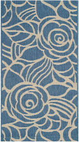 Safavieh Courtyard Cy5141C Blue / Beige Rugs - Safavieh - cy5141c - 8r