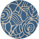 Safavieh Courtyard Cy5141C Blue / Beige Rugs - Safavieh - cy5141c - 8r
