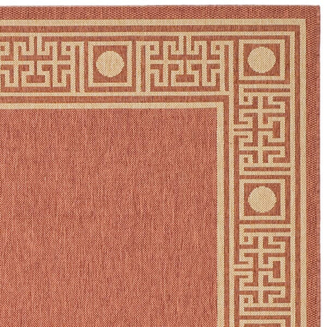 Safavieh Courtyard cy5143a Rust / Sand Rugs - Safavieh - cy5143a - 3