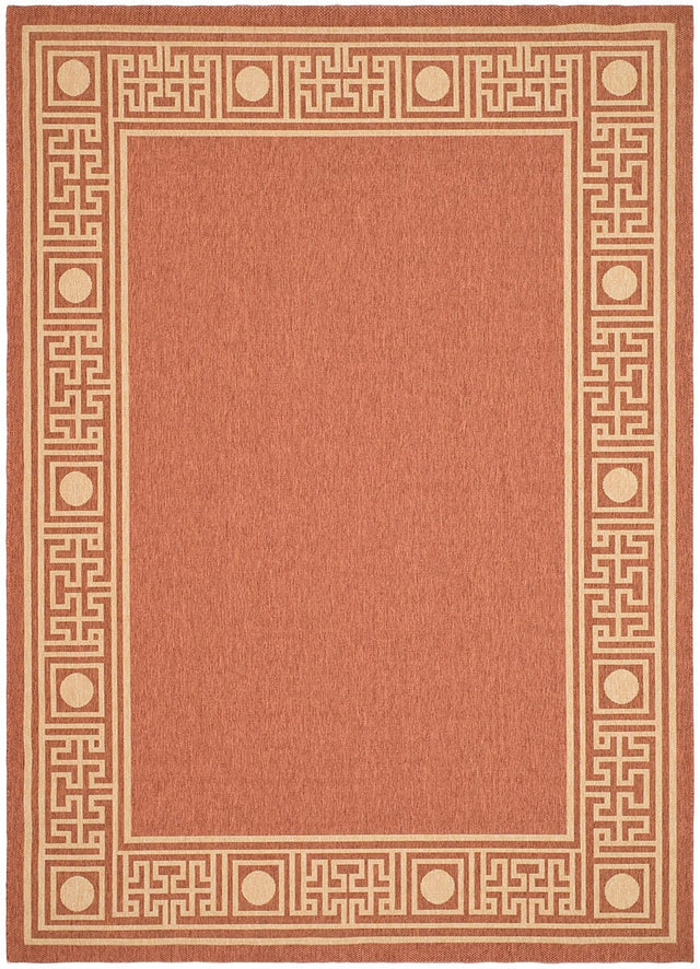 Safavieh Courtyard cy5143a Rust / Sand Rugs - Safavieh - cy5143a - 3