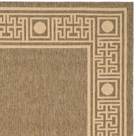 Safavieh Courtyard cy5143b Coffee / Sand Rugs - Safavieh - cy5143b - 3