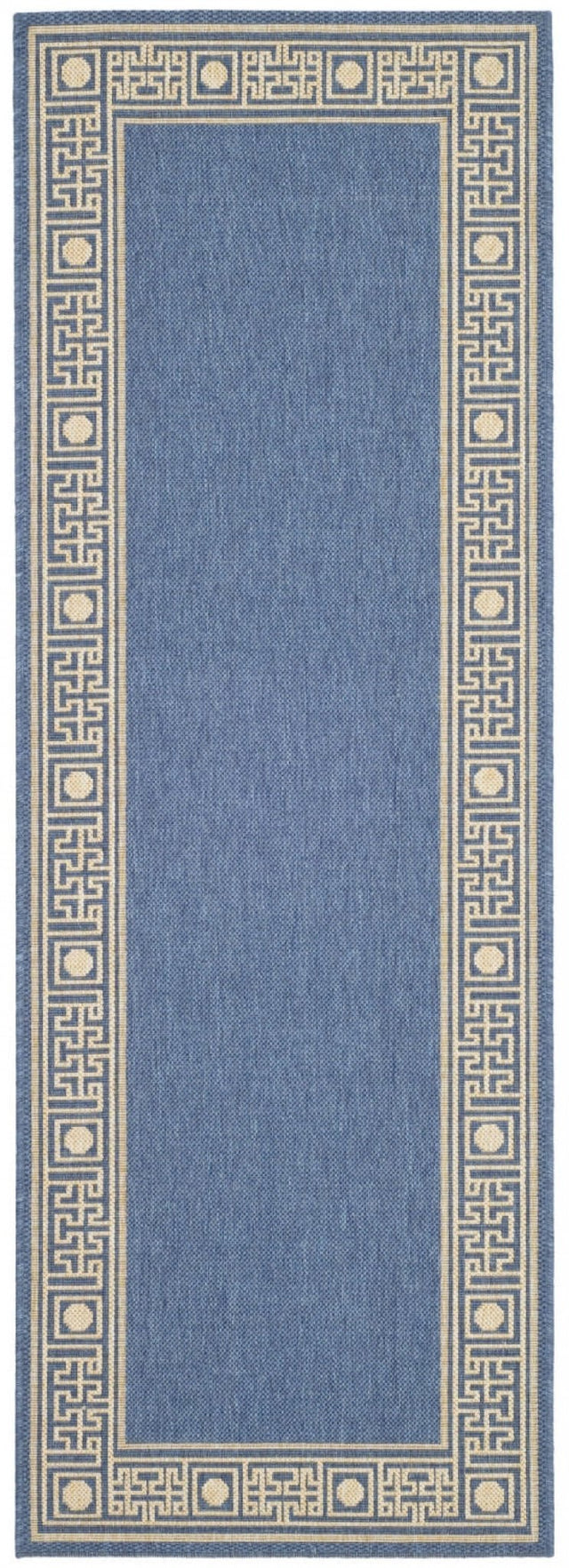 Safavieh Courtyard cy5143c Blue / Ivory Rugs - Safavieh - cy5143c - 27