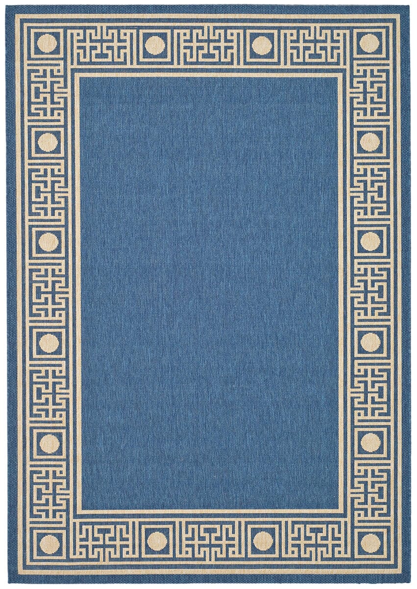 Safavieh Courtyard cy5143c Blue / Ivory Rugs - Safavieh - cy5143c - 3