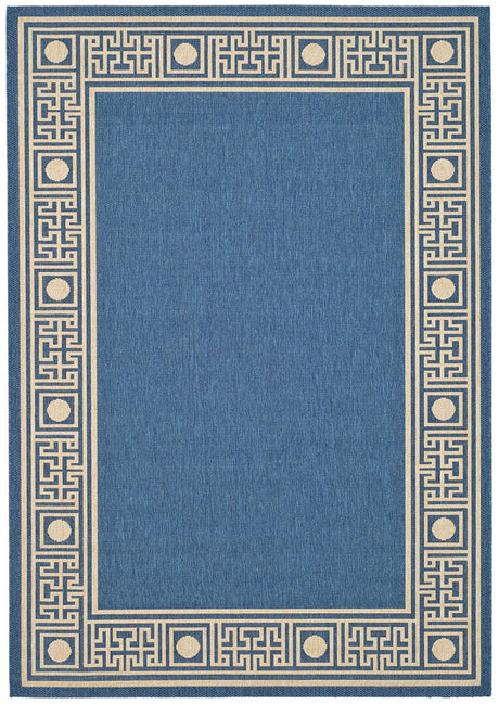 Safavieh Courtyard cy5143c Blue / Ivory Rugs - Safavieh - cy5143c - 3