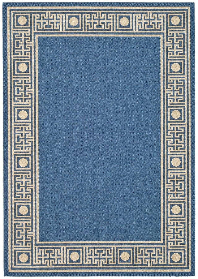 Safavieh Courtyard cy5143c Blue / Ivory Rugs - Safavieh - cy5143c - 3