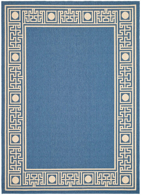 Safavieh Courtyard cy5143c Blue / Ivory Rugs - Safavieh - cy5143c - 3