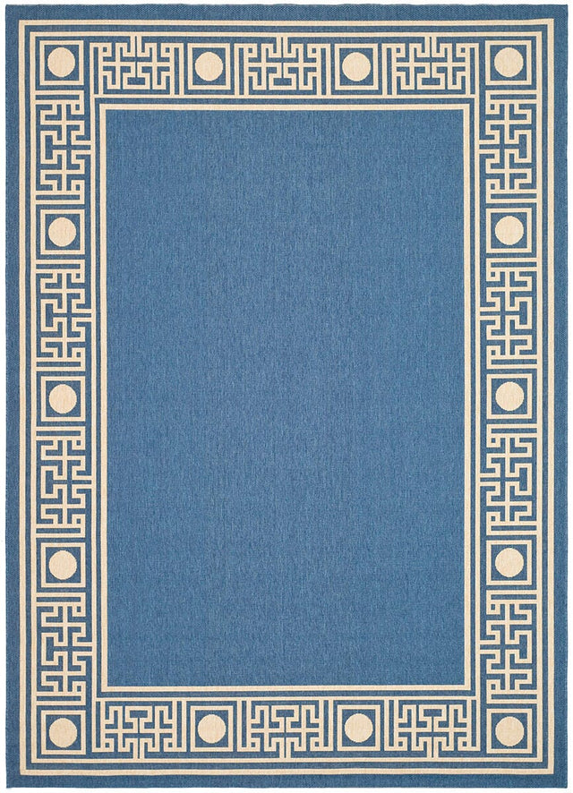 Safavieh Courtyard cy5143c Blue / Ivory Rugs - Safavieh - cy5143c - 3