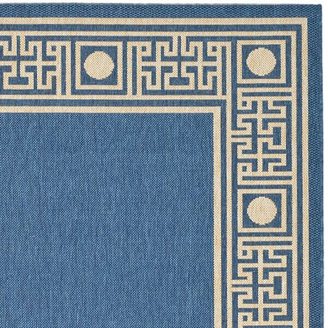 Safavieh Courtyard cy5143c Blue / Ivory Rugs - Safavieh - cy5143c - 3