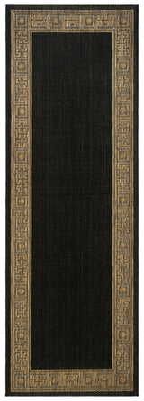 Safavieh Courtyard Cy5143G Black/Coffee Rug - Safavieh - cy5143g - 210