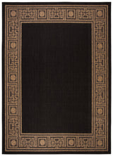 Safavieh Courtyard Cy5143G Black/Coffee Rug - Safavieh - cy5143g - 210