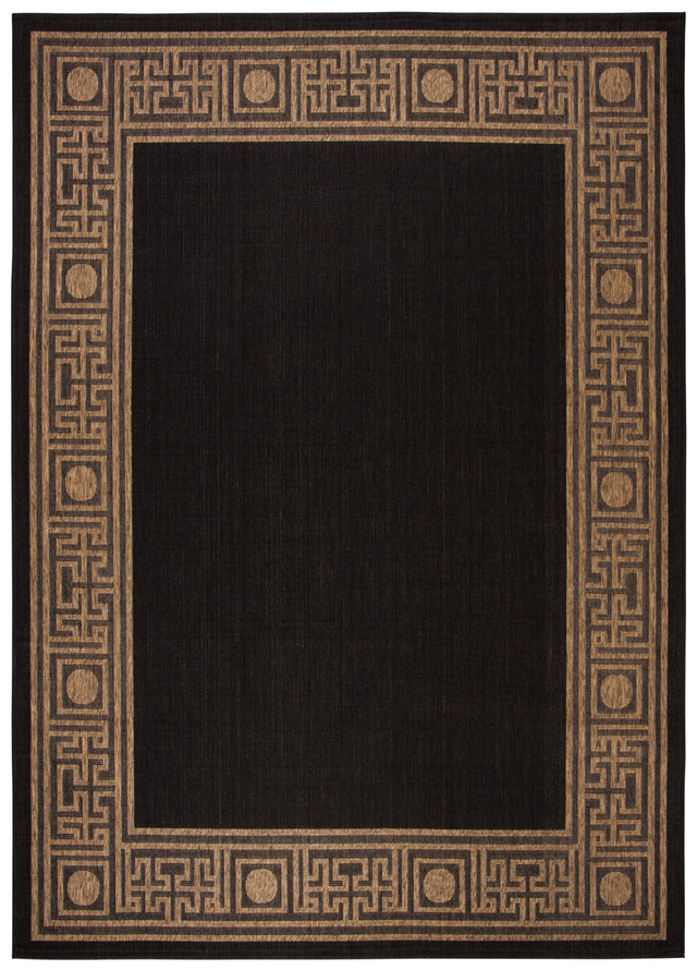 Safavieh Courtyard Cy5143G Black/Coffee Rug - Safavieh - cy5143g - 210