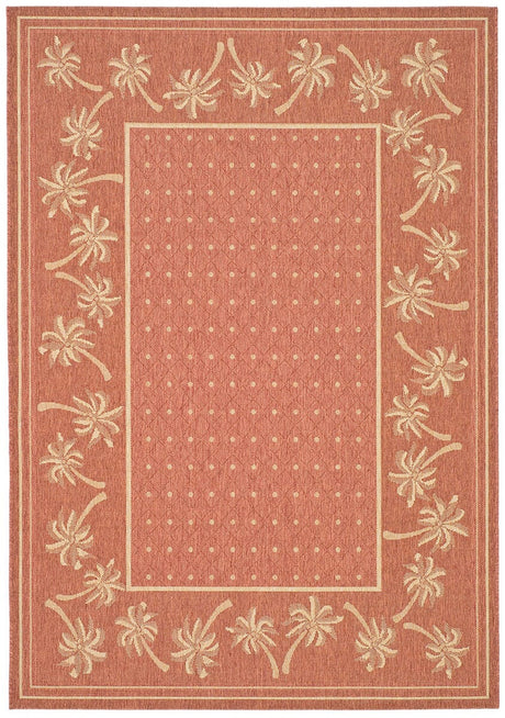 Safavieh Courtyard cy5148a Rust / Sand Rugs - Safavieh - cy5148a - 3