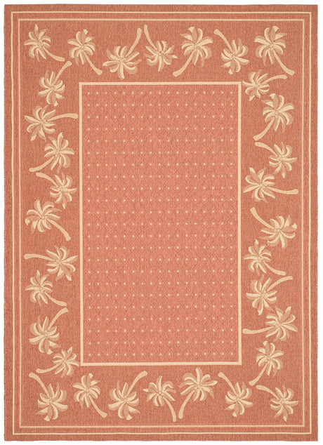 Safavieh Courtyard cy5148a Rust / Sand Rugs - Safavieh - cy5148a - 3