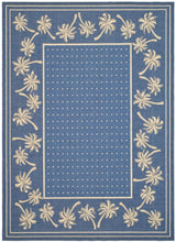 Safavieh Courtyard cy5148c Blue / Ivory Rugs - Safavieh - cy5148c - 3