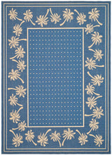 Safavieh Courtyard cy5148c Blue / Ivory Rugs - Safavieh - cy5148c - 3