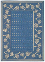 Safavieh Courtyard cy5148c Blue / Ivory Rugs - Safavieh - cy5148c - 3