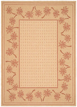 Safavieh Courtyard cy5148j Ivory / Rust Rugs - Safavieh - cy5148j - 3