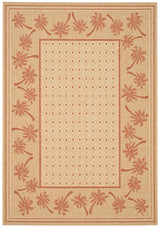 Safavieh Courtyard cy5148j Ivory / Rust Rugs - Safavieh - cy5148j - 3