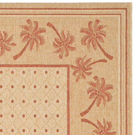 Safavieh Courtyard cy5148j Ivory / Rust Rugs - Safavieh - cy5148j - 3